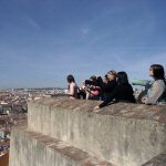 Groep op het fort